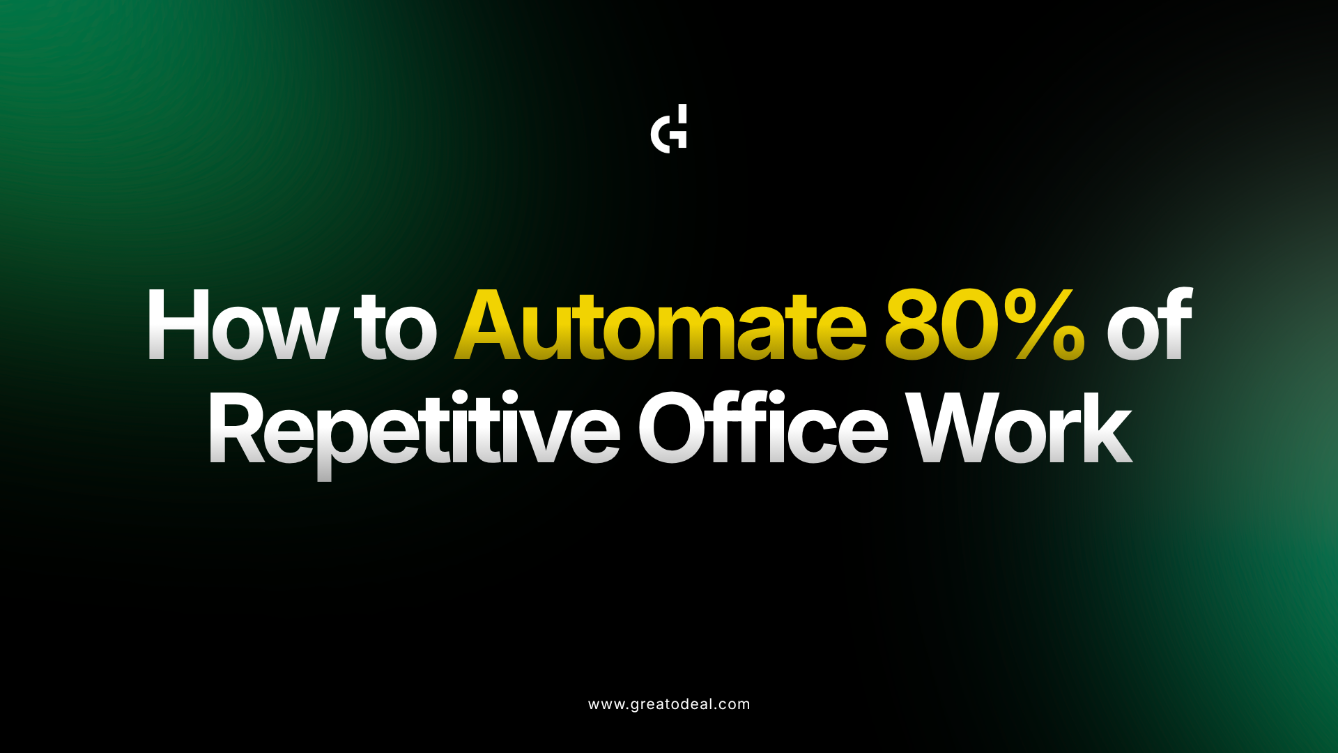 How to Automate 80% of Repetitive Office Work With AI Agents Without Losing Human Control